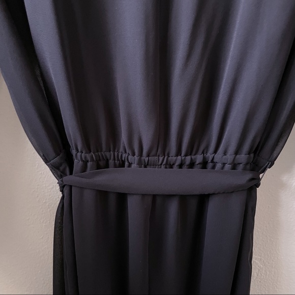 Express Sheer Formal Maxi Dress with Mini Slip - Picture 14 of 15